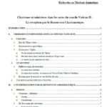 Charismes et ministères